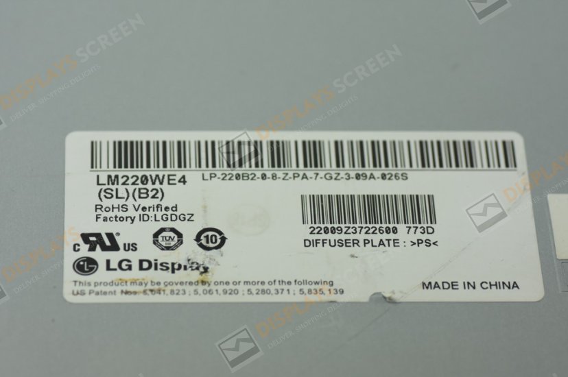 Original LM220WE4-SLB2 LG Screen 22" 1680*1050 LM220WE4-SLB2 Display