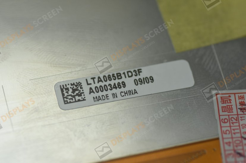 Original LTA065B1D3F Toshiba Screen 6.5" LTA065B1D3F Display