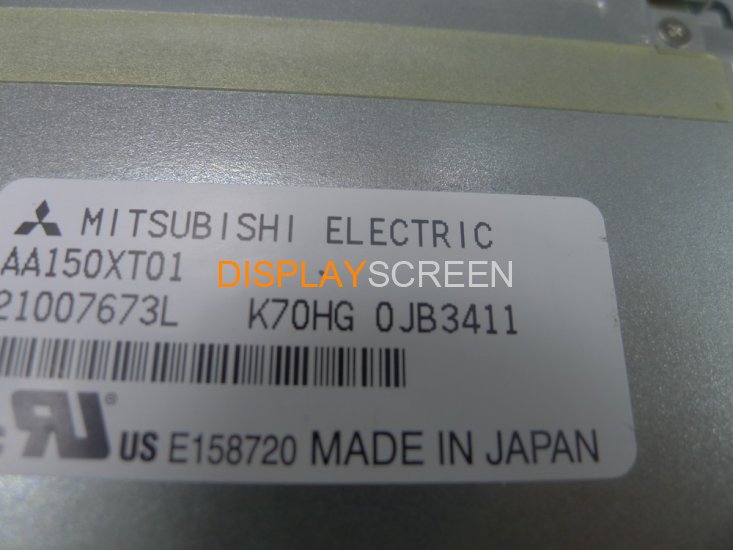 Original AA150XT01 Mitsubishi Screen 15" 1024×768 AA150XT01 Display