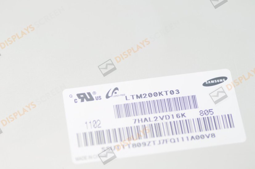 Original LTM200KT03 samsung Screen 20" 1600x900 LTM200KT03 Display