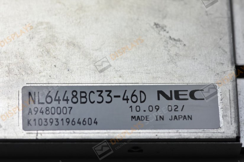 Original NL6448BC33-46D NEC Screen 10.4"800×600 NL6448BC33-46D Display