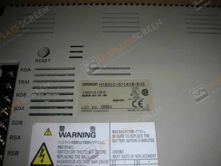Original Omron NT631C-ST141B-EV2 Screen NT631C-ST141B-EV2 Display