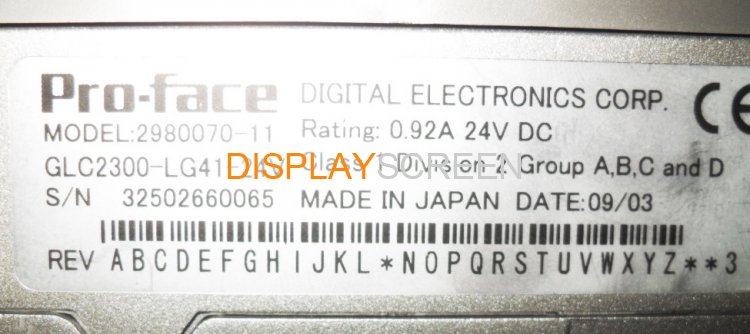 Original PRO-FACE GLC2300-LG41-24V Screen GLC2300-LG41-24V Display