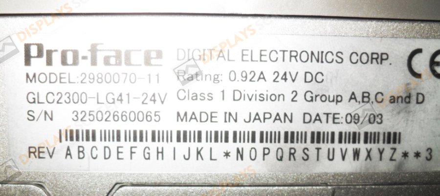 Original PRO-FACE GLC2300-LG41-24V Screen GLC2300-LG41-24V Display