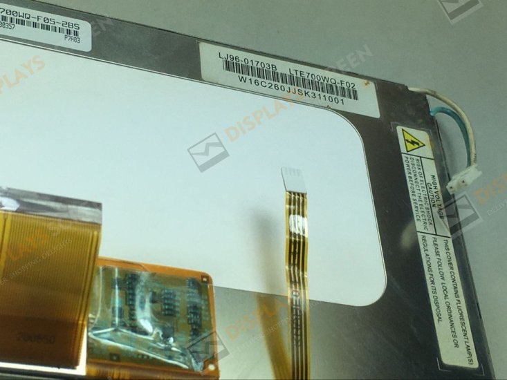 Original LTE700WQ-F02 SAMSUNG 7.0"480×234 LTE700WQ-F02 Display