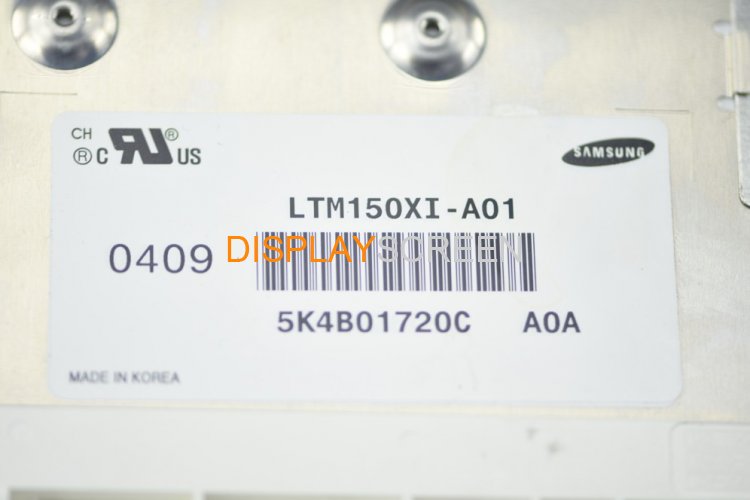 Original LTM150XI-A01 SAMSUNG 15.0" 1024×768 LTM150XI-A01 Display