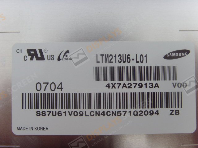 Original LTM213U6-L01 SAMSUNG 21.3"1600×1200 LTM213U6-L01 Display