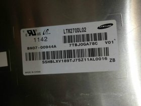 Original LTM270DL02 SAMSUNG 27.0" 2560×1440 LTM270DL02 Display