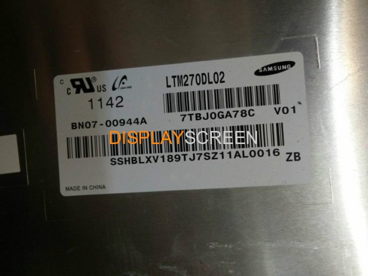 Original LTM270DL02 SAMSUNG 27.0\" 2560×1440 LTM270DL02 Display
