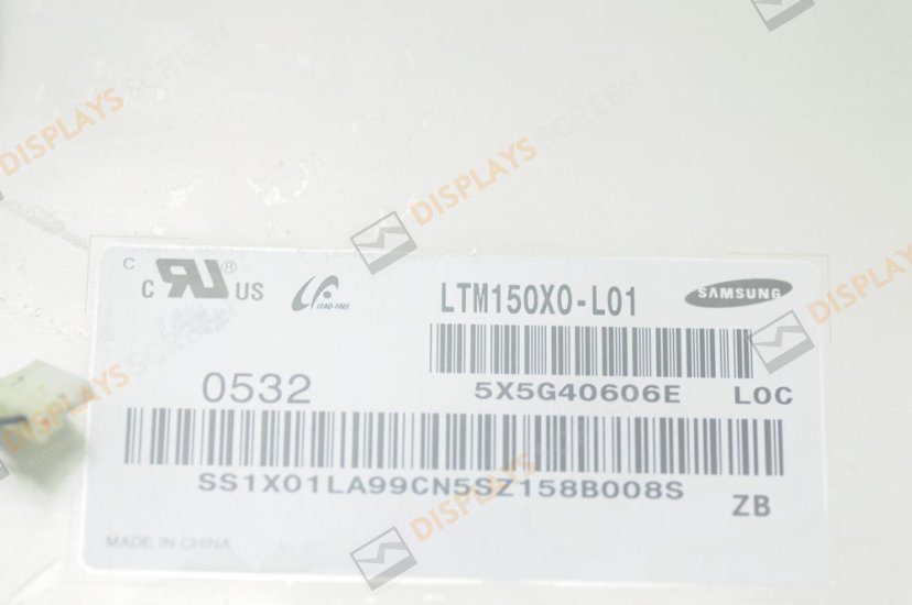 Original LTM150X0-L01 SAMSUNG 15.0"1024×768 LTM150X0-L01 Display