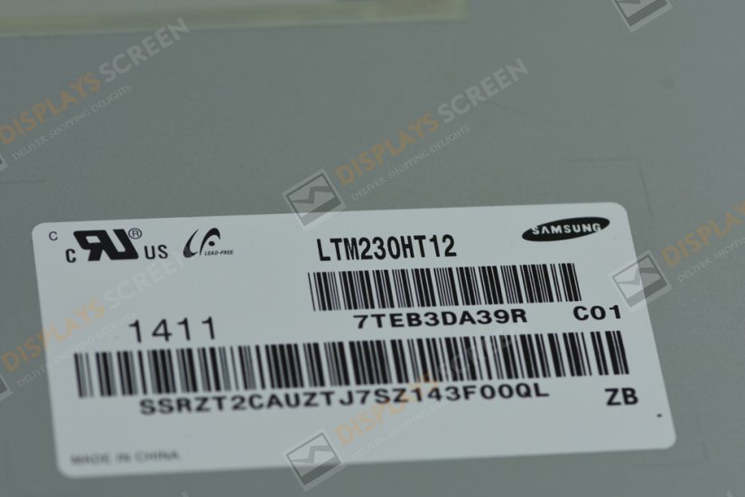 Original LTM230HT12 SAMSUNG 23.0"1920×1080 LTM230HT12 Display