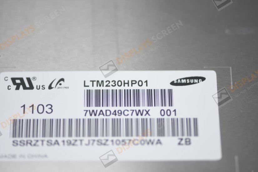 Original LTM230HP01 SAMSUNG 23.0" 1920×1080 LTM230HP01 Display