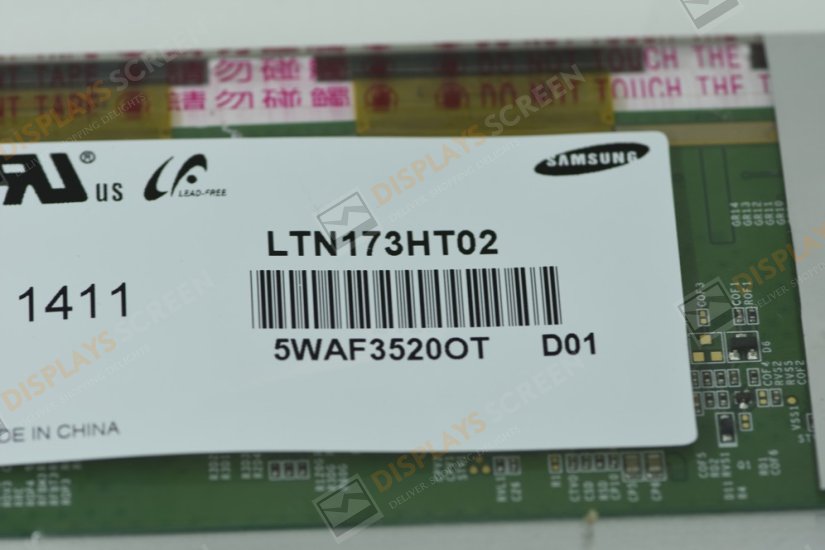 Original LTN173HT02-D01 Samsung Screen 17.3" 1920X1080 LTN173HT02-C/D Display