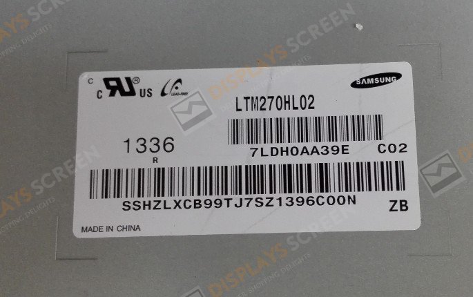 Original LTM270HL02 SAMSUNG Screen 27\" 1920×1080 LTM270HL02 Display