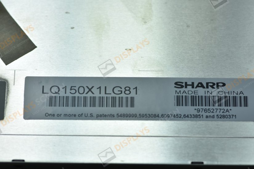 Original LQ150X1LG81 SHARP 15.0" 1024×768 LQ150X1LG81 Display