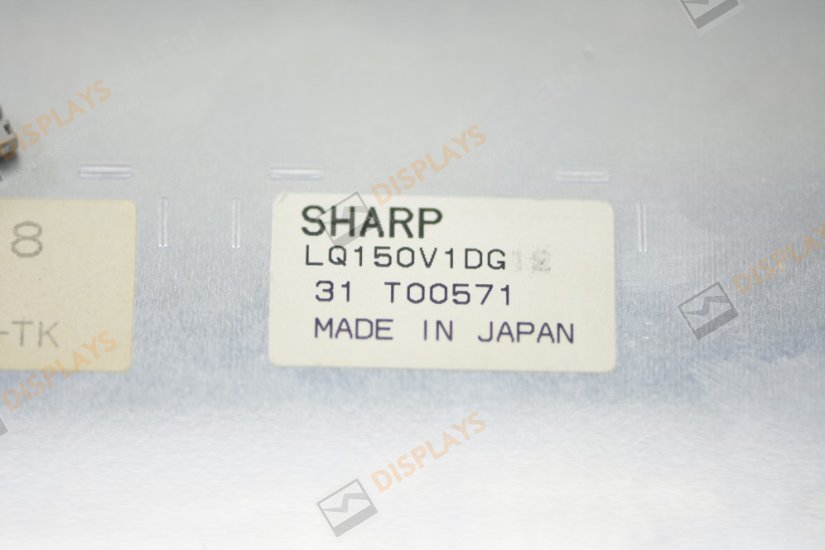 Original LQ150V1DG11 SHARP 15.0" 640×480 LQ150V1DG11 Display