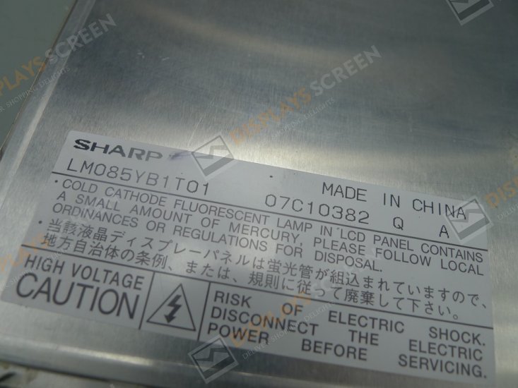 Original LM085YB1T01 SHARP Screen 8.5"800×480 LM085YB1T01 Display