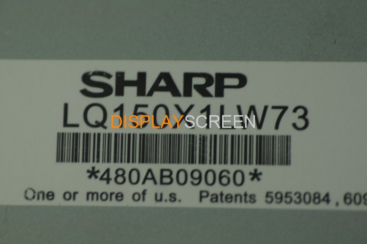 Original LQ150X1LW73 SHARP 15.0" 1024×768 LQ150X1LW73 Display