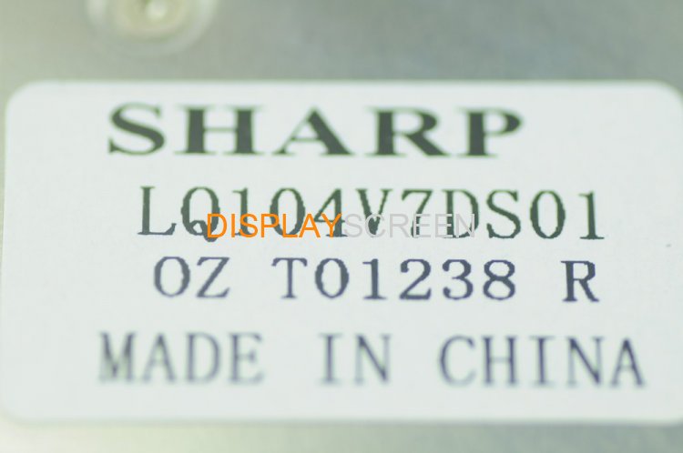 Original LQ104V7DS01 SHARP 10.4" 640×480 LQ104V7DS01 Display