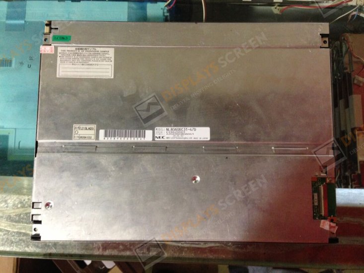 Original NL8060BC31-47D NEC Screen 12.1\" 800X600 NL8060BC31-47D Display