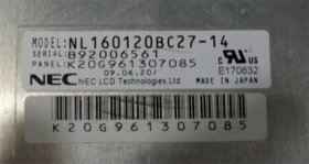 Original NL160120BC27-14 NEC Screen 21.3"1600×1200 NL160120BC27-14 Display