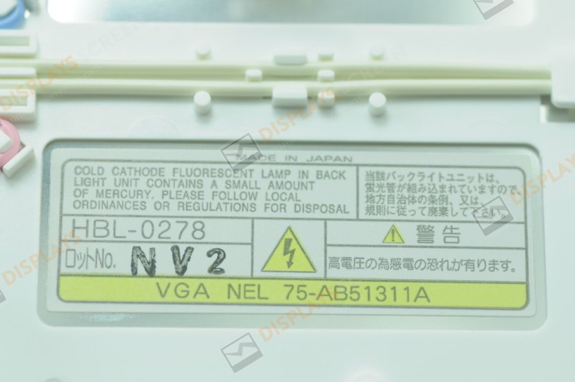 Original Toshiba LTA070B511F 7.0' LCD Panel Display LTA070B511F LCD Screen Display