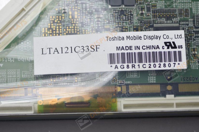 Original LTA121C33SF Toshiba Screen 12.1" 800x600 LTA121C33SF Display
