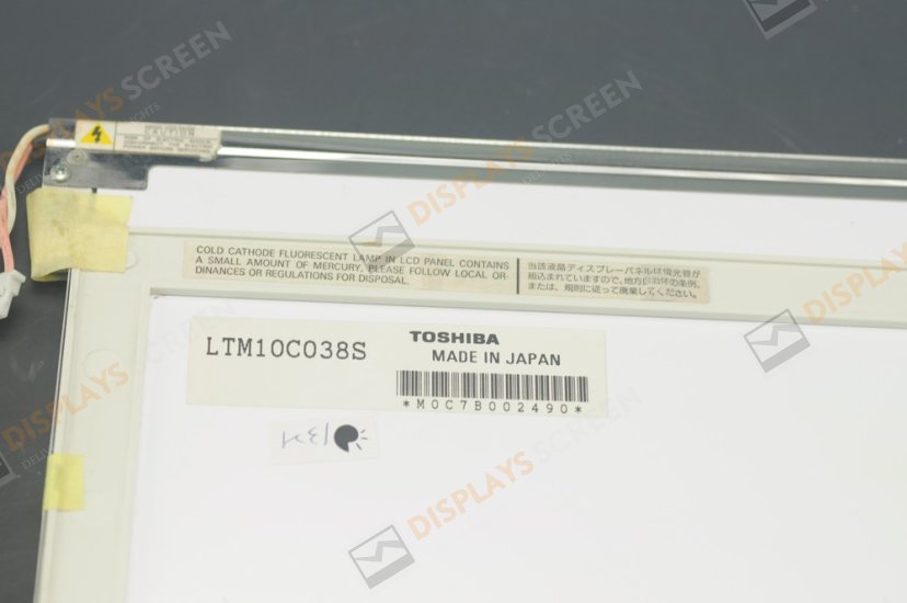 Original LTM10C038S Toshiba Screen 10.4" 800x600 LTM10C038S Display