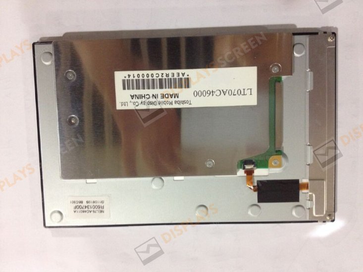 Original LT070AC46000 Toshiba Screen 7.0\" 800x480 LT070AC46000 Display