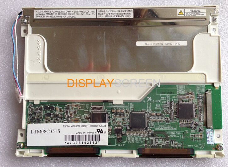 Original LTM08C351 Toshiba Screen 8.4\" 800x600 LTM08C351 Display
