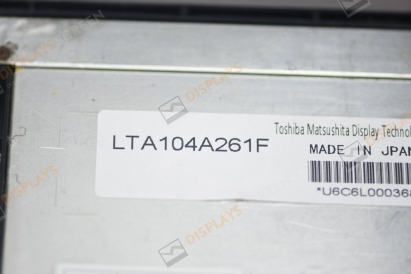 Original LTA104A261F Toshiba Screen 10.4" 640×480 LTA104A261F Display