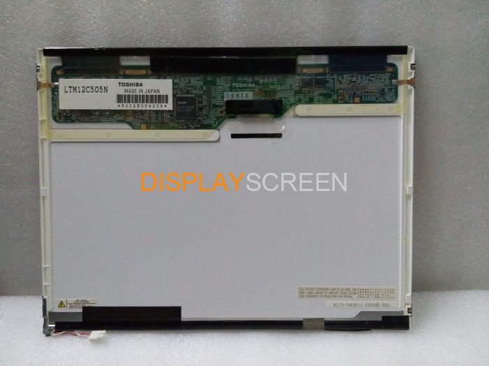 Original LTM12C505N Toshiba Screen 12.1\" 1024×768 LTM12C505N Display