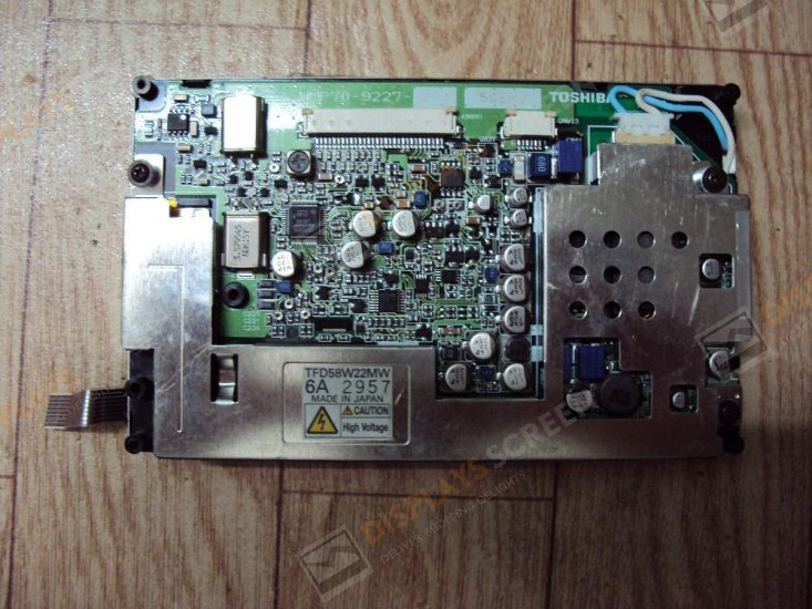 Original TFD58W22MW Toshiba Screen 5.8\" 400×234 TFD58W22MW Display