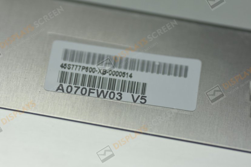 Original A070FW03 V5 AUO Screen 7.0" 480*234 A070FW03 V5 Display