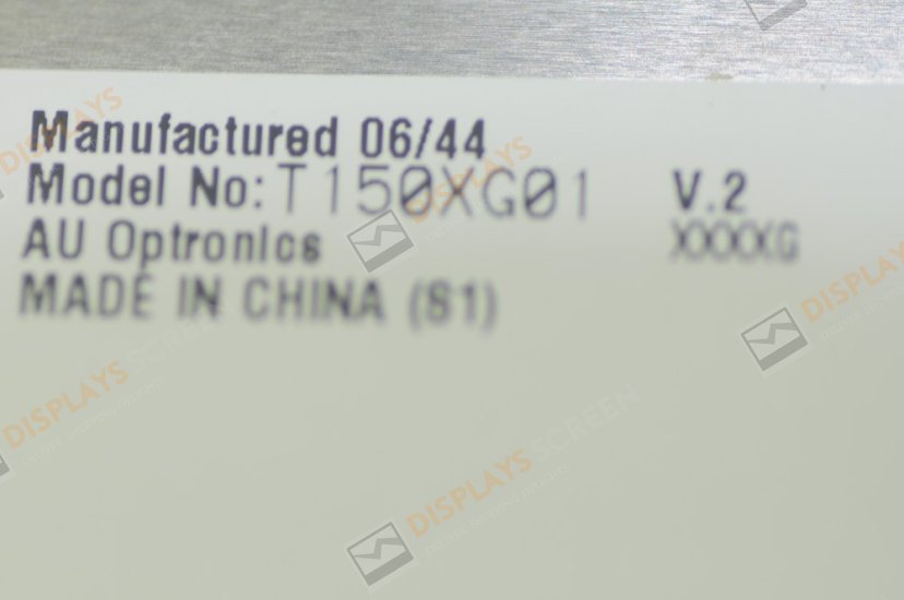 Original T150XG01 V2 AUO Screen 15.0" 1024*768 T150XG01 V2 Display