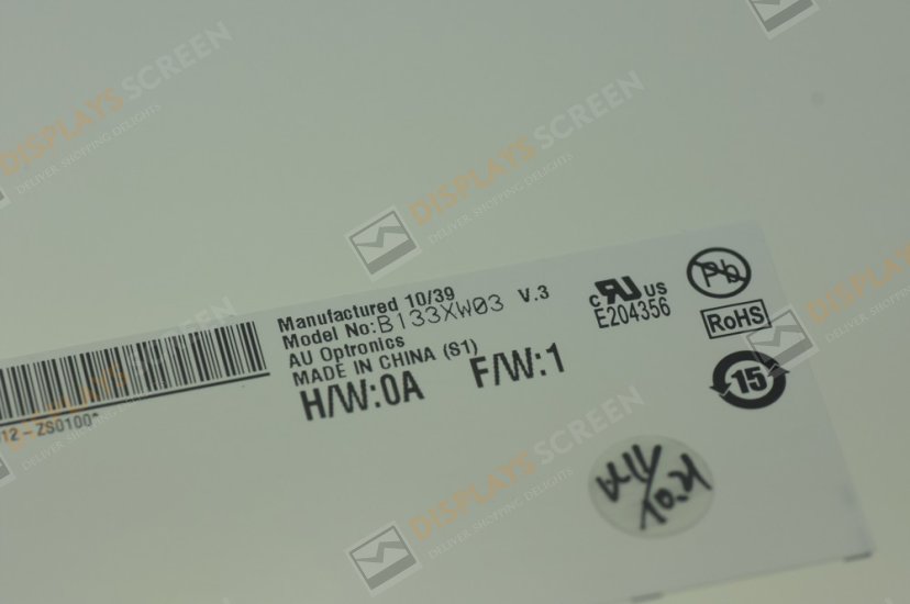Original B133XW03 V.3 AUO Screen 13.3" 1366*768 B133XW03 V.3 Display