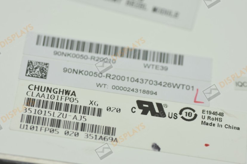 Original CLAA101FP05 XG CPT Screen 10.1" 1920*1200 CLAA101FP05 XG Display