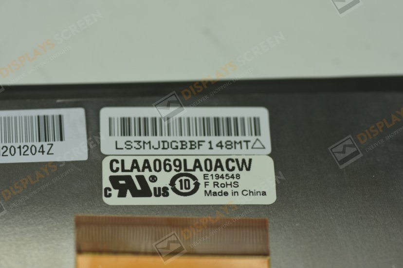 Original CLAA069LA0ACW CPT Screen 7.0" 800*480 CLAA069LA0ACW Display