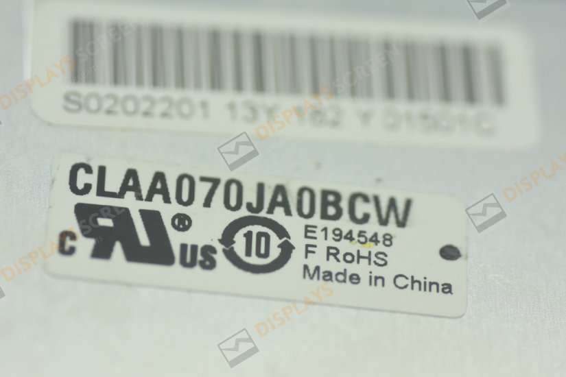 Original CLAA070JA0BCW CPT Screen 7.0" 480*234 CLAA070JA0BCW Display