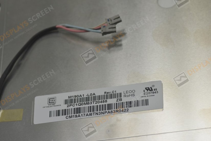 Original M190A1-L0A CMO Screen 19.0" 1440*900 M190A1-L0A Display