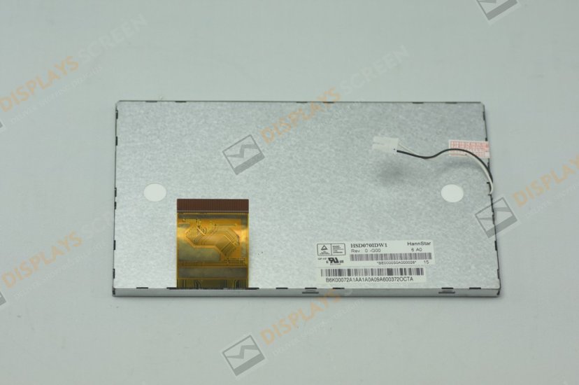 Original HSD070IDW1-G00 HannStar Screen 7.0" 800*480 HSD070IDW1-G00 Display