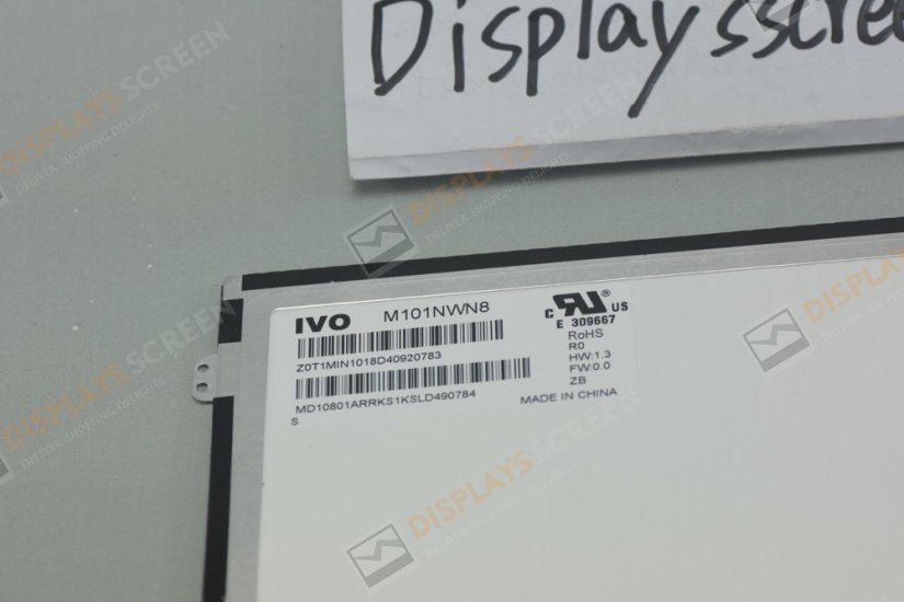 Original M101NWN8 R0 IVO Screen 10.1" 1366*768 M101NWN8 R0 Display