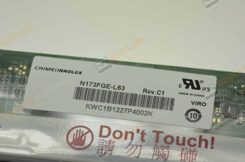 Original N173FGE-L63 INNOLUX Screen 17.3" 1600*900 N173FGE-L63 Display