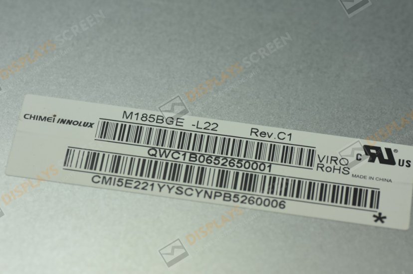 Original M185BGE-L22 INNOLUX Screen 18.5" 1366*768 M185BGE-L22 Display