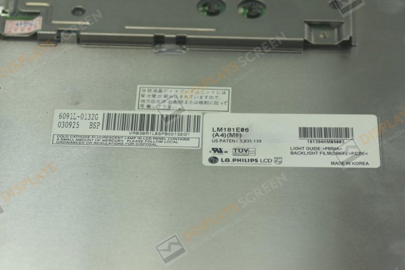 Original LM181E06-A4M1 LG Screen 18.1" 1280*1024 LM181E06-A4M1 Display