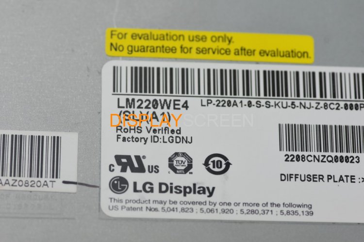 Original LM220WE4-SLA1 LG Screen 22.0" 1680*1050 LM220WE4-SLA1 Display