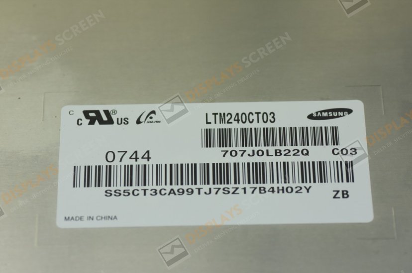 Original LTM240CT03 SAMSUNG Screen 24.0" 1920*1200 LTM240CT03 Display