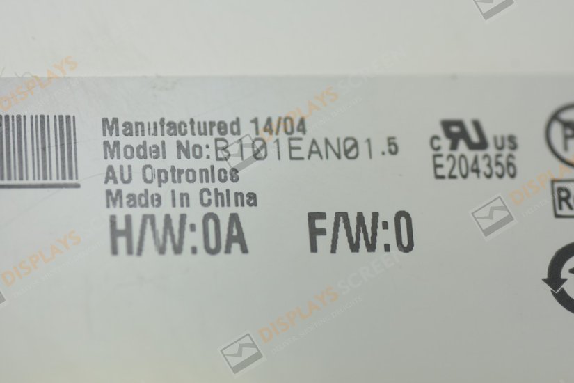 Original B101EAN01.5 AUO Screen 10.1" 1280*800 B101EAN01.5 Display