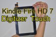 Touch Screen Digitizer Glass Replacement for Kindle Fire HD 7 Inch