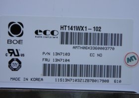 Original HT141WX1-102 BOE Screen 14.1" 1280x800 HT141WX1-102 Display